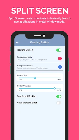 Easy Split Screen - Manage Split Screen Shortcuts Screenshot 2