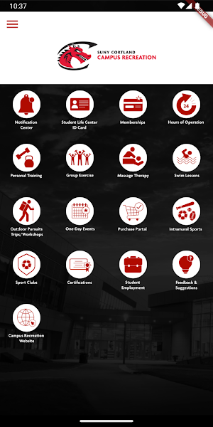 SUNY Cortland Campus Rec Screenshot 0