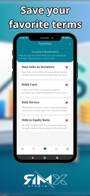 Offline Accounting Dictionary Screenshot 1