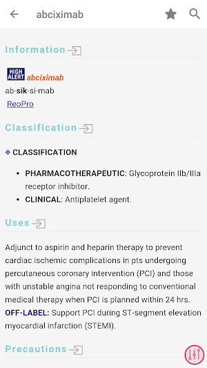 Saunders Nursing Drug Handbook 2020 Screenshot 2