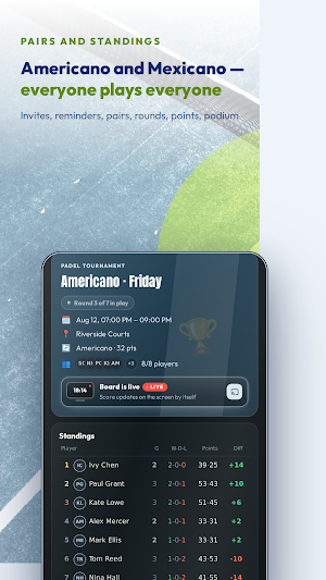 PadelPack — Padel League Screenshot 0