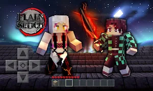 Demon Slayer Minecraft Pe Screenshot 2