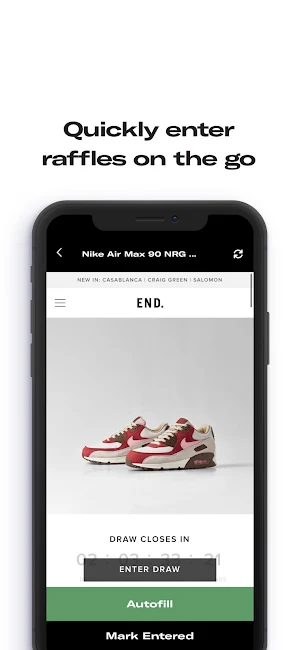 Sole Retriever - Sneaker Raffles & Releases Screenshot 3