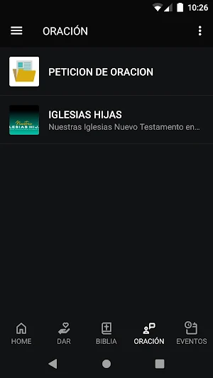 IGLESIA NUEVO TESTAMENTO Screenshot 1