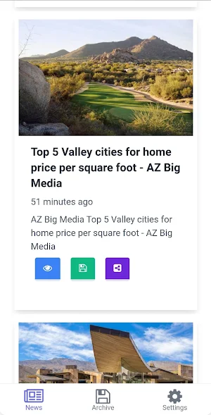 Real Estate News : Local News Screenshot 1