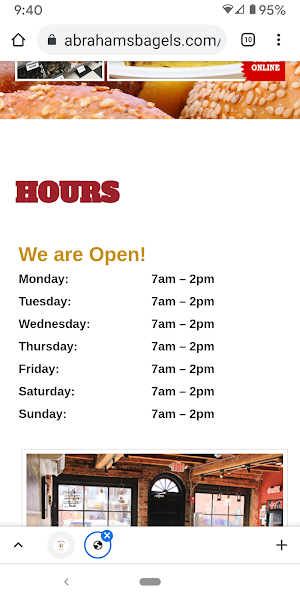 Abraham's Bagels Screenshot 3