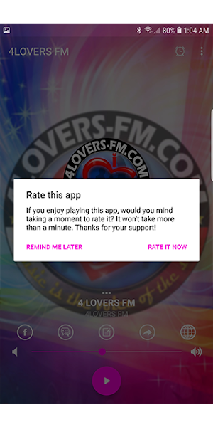 4LOVERS FM Screenshot 2
