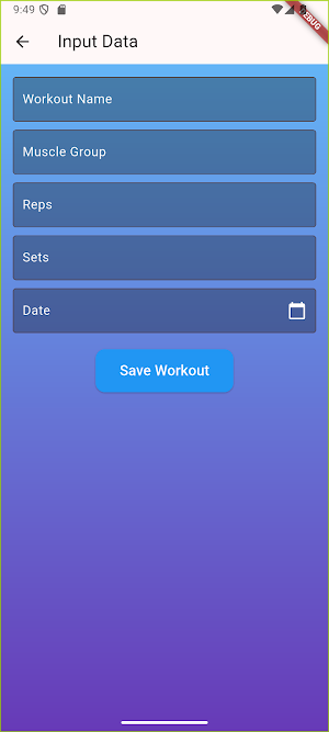 GYMBUDDY Screenshot 1