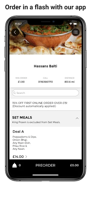 Hassans Balti Screenshot 1