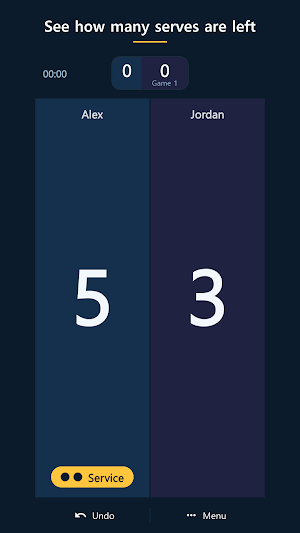 Pongboard: Ping Pong Score Screenshot 1