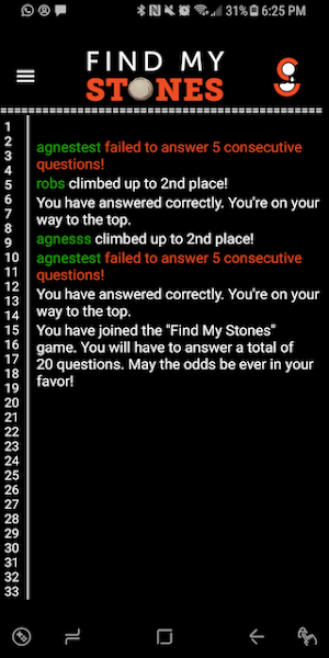 Find my Stones Screenshot 2