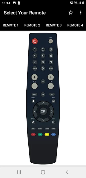 Singer TV Remote Screenshot 0