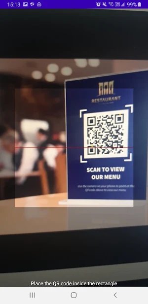 QR Code Scanner Screenshot 1