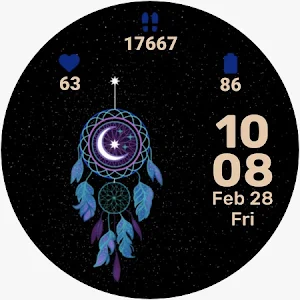 Celestial 2 watch face 6 theme Screenshot 1