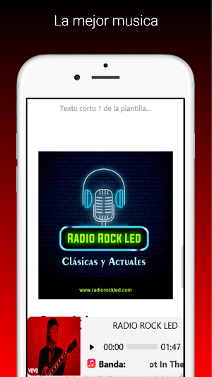 Radio Rock Led Screenshot 2