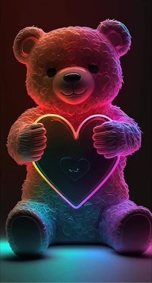 Neon Animals Wallpapers Screenshot 0