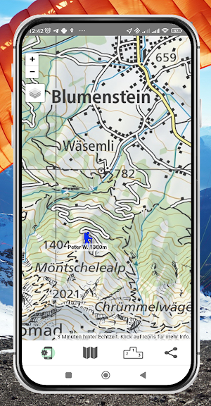 Hike n Fly Live Tracking Screenshot 1
