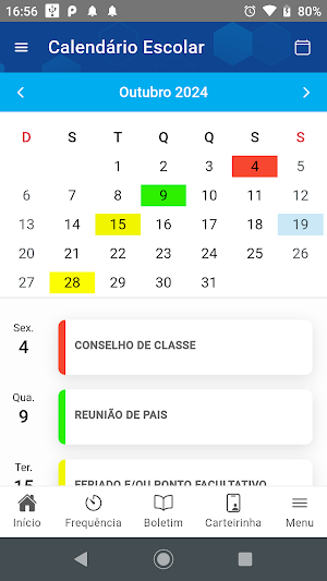 SisEduc - Aluno Screenshot 3