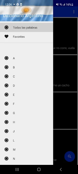 Diccionario Argentino Screenshot 0
