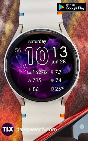 SummerTime Night Watch Face Screenshot 1