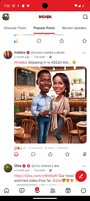 Indaba Screenshot 1