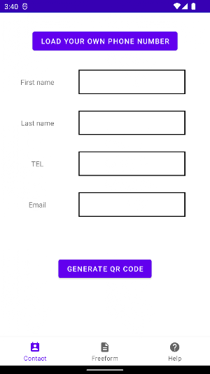 QRCode Maker Screenshot 0