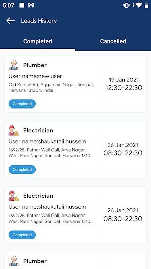 Mtaalam Provider Screenshot 3