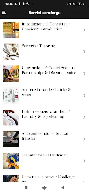Palazzo Mangone Concierge Screenshot 3