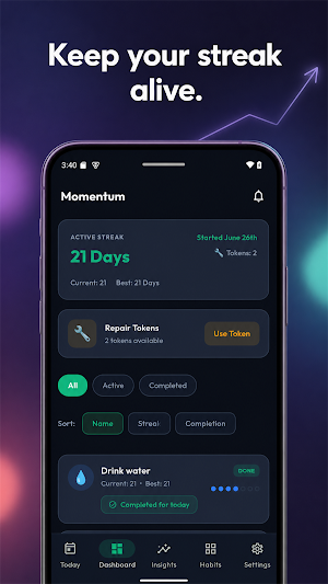 Momentum: Habits & Programs Screenshot 3