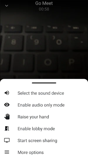 Go Meet - Secure video meetings Screenshot 3