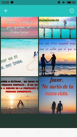 Frases i imatges d'amor i bona nit en catalá Screenshot 2