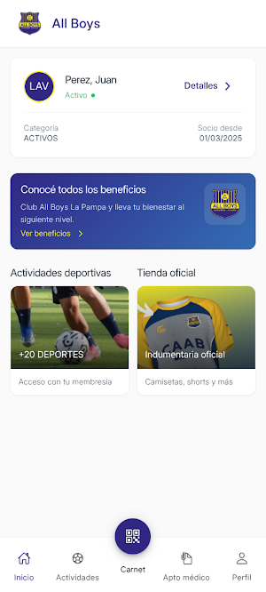 Club All Boys La Pampa Screenshot 1