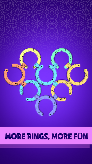3D Rotate Rings : Unlock It Screenshot 1