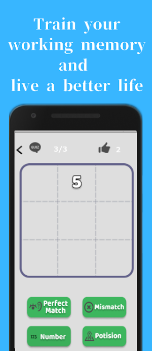 Working Memory Habits - DNB - Screenshot 0