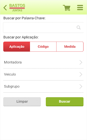 Bastos Juntas - Catálogo Screenshot 1