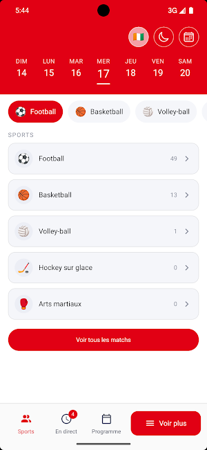 Betclic Livescore Screenshot 1