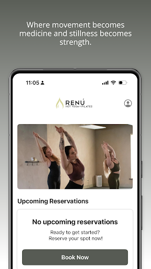 Renu Hot Yoga & Pilates Screenshot 1