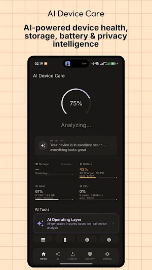 AI Device Care: Intelligence Screenshot 0