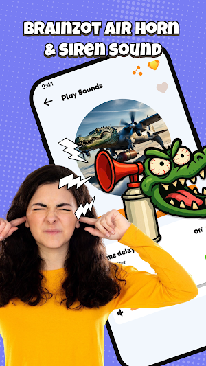 Brainzot Prank Sound Air Horn Screenshot 1