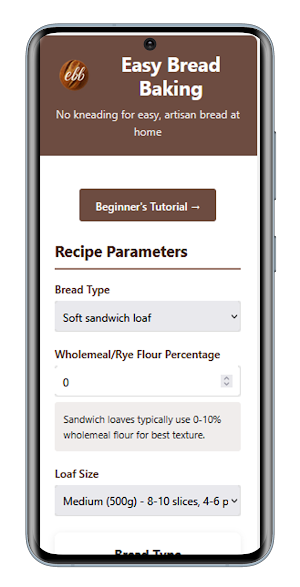 Easy Bread Baking Screenshot 0