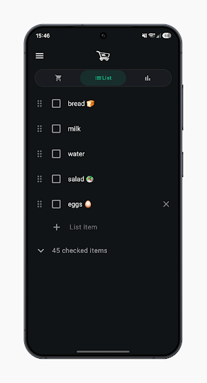 Shopping Calculator & List Screenshot 1