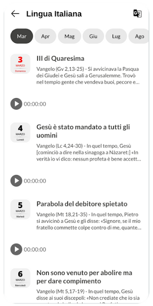 5 minuti con il Vangelo Screenshot 2