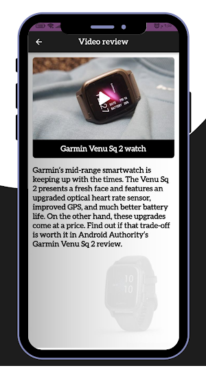 Garmin Venu Sq 2 watch Guide Screenshot 3