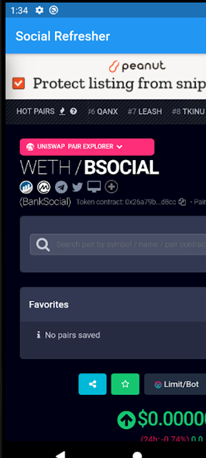banksocial refresher Screenshot 1
