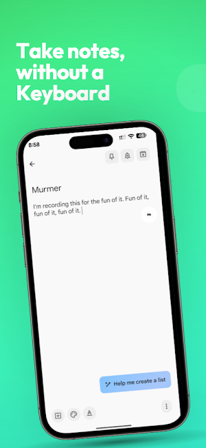 Murmer AI: Voice Typing Screenshot 0