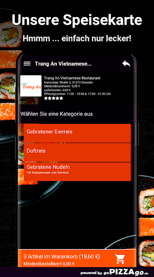 Trang An Vietnamese Dresden Screenshot 3
