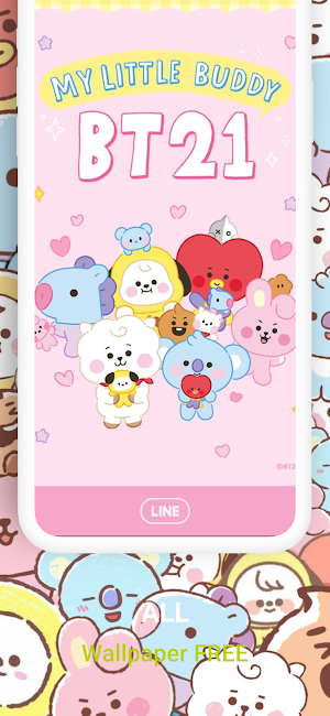 Bt21 Cute Wallpapers HD-4K Screenshot 3