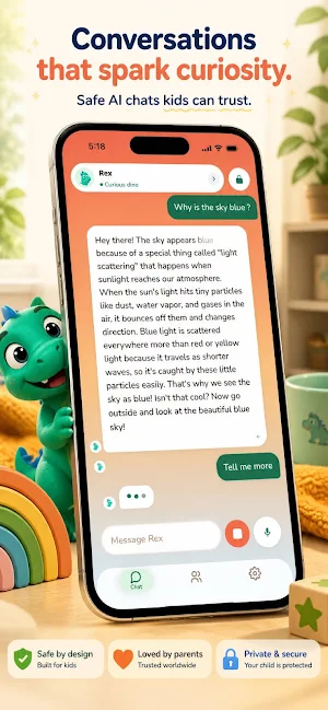 RexGPT - Kids AI Friend Screenshot 2