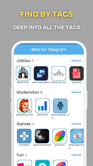 Bots For Telegram Screenshot 1