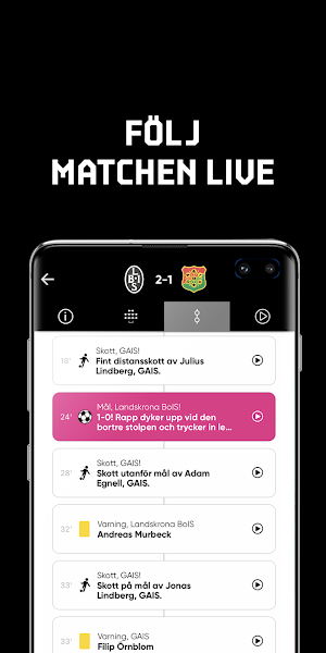 Landskrona BoIS Live Screenshot 2